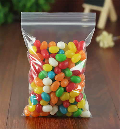 Hot Sale Clear Candy Storage Ziplock Bag W35